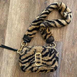 Tiger Faux Fur Marc Jacobs Snapshot Bag